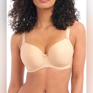 Freya Women's Idol Underwire Molded T-Shirt Bra, Nude, 32I
